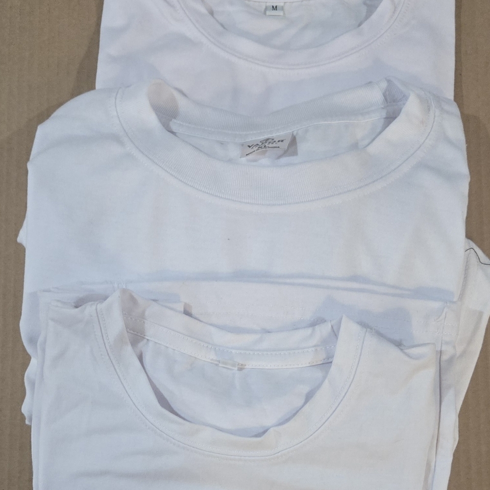Sublimation White T-Shirt Pack